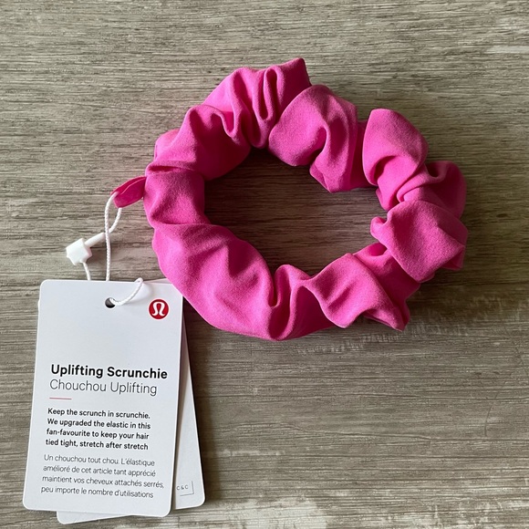 Lululemon Uplifting Scrunchie - Sonic Pink - Picture 1 of 4